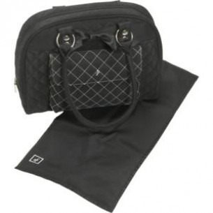 JP Lizzy Black Tea Cate Shoulder Diaper Bag JP Lizzy Black Tea Cate Shoulder Diaper Bag