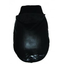 Booyah Baby Black Rock Star Infant Seat & Stroller Bunting Footm