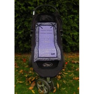 Booyah Baby Lavender Lace Stroller Liner Booyah Baby Lavender Lace Stroller Liner