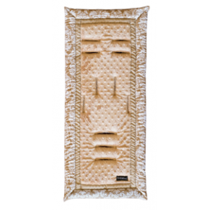 Booyah Baby Latte Divine Damask Stroller Liner