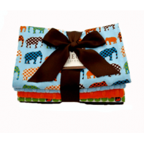 Urban Zoo Dot Burp Cloth Deluxe Gift Set Urban Zoo Dot Burp Cloth Deluxe Gift Set